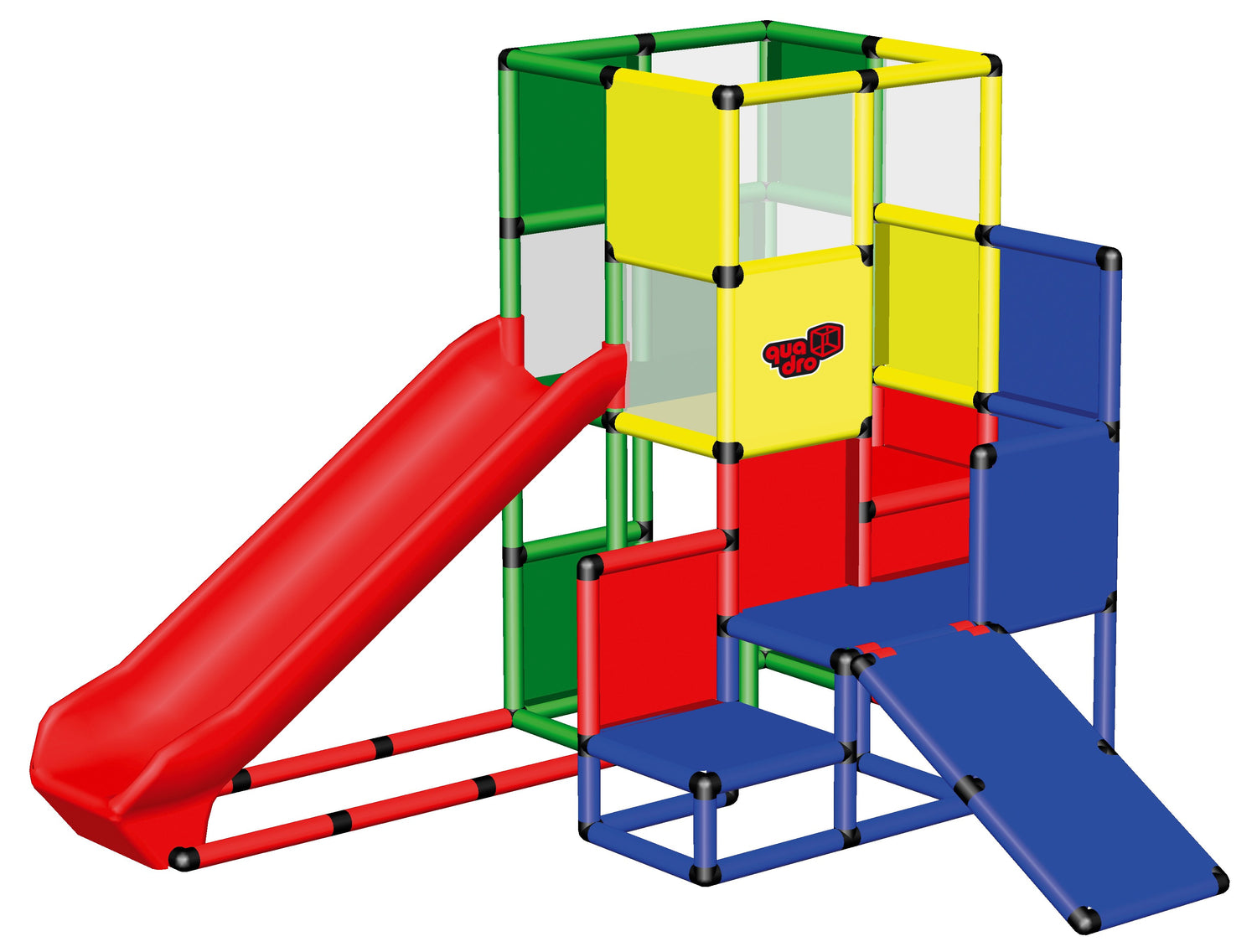 Играть в башню с интегрированными слайдов и малышей слайдов
